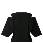 [CFCL] Milan Crease Collarless Jacket