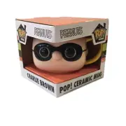 Funko Peanuts Charlie Brown POP Home! Ceramic Character Head Mug