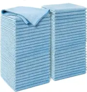 Microfiber Cleaning Cloths 50Pcs Rags Lint-Free Towels for Cars House Kitchen