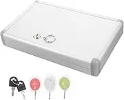 Tofficu 1set Metal Key Management Box Security Lock Wall-Mounted Key Storage Cabinet for Home Office and