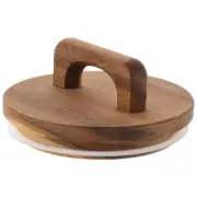 Wooden Lid Storage Jar Lids for Mason Jars Jam Pot Canning Sealer