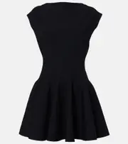 [Alaia] Alaïa Skater minidress AU 14 black