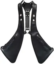 Vaveren Hidden Underarm Shoulder Bag PU Leather Underarm Strap Wallet for Cosplay Travel