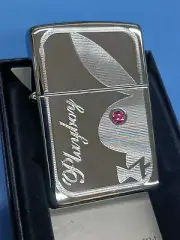 Zippo 24789 Playboy Bunny with Swarovski Crystal High Polish Chrome