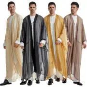 Men Saudi Kaftan Jubba Thoub Thobe Caftan Daffah Dishdash Saudi Jubba Thobe New