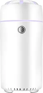 Car Humidifier Diffuser | Portable Mist Humidifier Air Freshener,Ultrasonic 7 Lights Air Purifier Mist Output for Dorm Workplace Travel Car Home