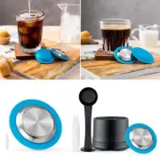Stainless Steel Filters Reusable Coffee Capsule Pod 3-4g Coffee Grinds Capacity