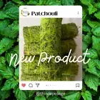 100pc Patchouli And White Sage Smudge Sticks 4 Inch | Organic Plumeria Scent|