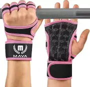 Mava Sports Weight Lifting Gloves With Wrist Support, Work Out Gloves, Gym - For