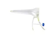 EOS Vaginal Speculum, Duckbill, Cusco Screw Action, Recyclable Plastic, Clear, Extra Large, 110 Pieces/Carton