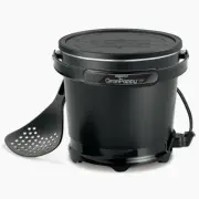 Presto Gran Pappy Black 6 Cups Deep Fryer