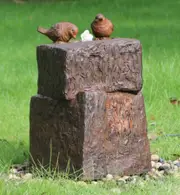 Dicky Bird Fountain with LED