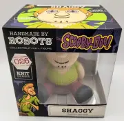 Hand Made By Robots Shaggy From Scooby Doo! Vinyl Figure NEW #026 Knit Series