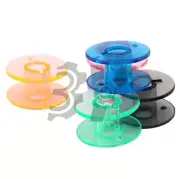 NEW 25PCS Colorful Embroidery Thread Plastic Spool Bobbins Storage Holder