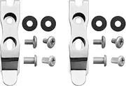 Harnds Clip Accessories for Knife Sheath, 66.5 mm Belt Clip for Sheath, Mounting Hole Spacing of 17-21 mm, Knife Sheath Accessories, Pack of 2 (Polishing)