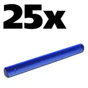 NEW LEGO - Weapon - Bar Length 4 - Light Saber - Transparent Purple Dark x 25