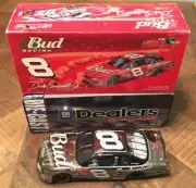 2002 Action 1/24 Dale Earnhardt Jr. #8 Budweiser GM Dealers Chrome Monte Carlo