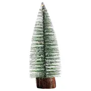 2PCS Christmas Tree Ornament Pine Needle Tree With Lights Party Table Desktop Christmas Decorations for Home Gift Christmas Present