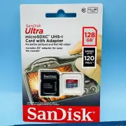 SanDisk 128GB Ultra UHS-I microSDXC Memory Card