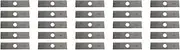 USA Mower Blades 25 8"x2" Unpainted Edger Blades for Echo 720237001, RYOBI 613223, Husqvarna:578 39 28-02, 601 00 24-54