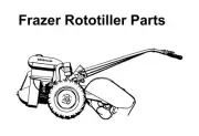 Lot of 3 Books - Parts Book + Operators Manual + Shop Manual Frazer Rototillers