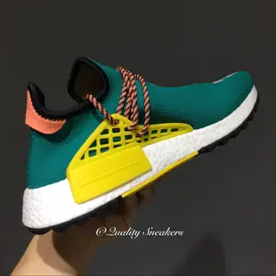 Quality Sneakers - Pharrell x Adidas NMD Trail Human Race 綠黃