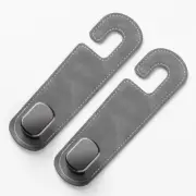 2PCS Car Seat Front Back Headrest Hooks Truck Coat Purse Bag Hanger Organizer (for: Renault)