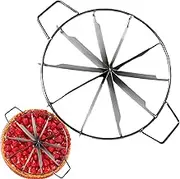 Cake Slicer - Cake Layer Cutter | Food-Grade Mold Ergonomic Marker Portion Serving Tool for Party Birthday Dessert Display Wedding Bakery Home