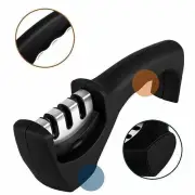 Knife Sharpener Professional Tungsten Steel Kitchen Sharpening System 3 Stage