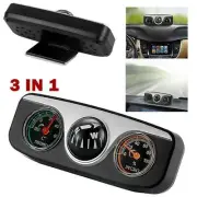 3in1 Car Dashboard Thermometer Navigation Compass Ball for Boat Marine Truck USA