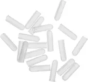 CIYODO 20pcs Soft Silicone Ear Wax Cleaner Covers Replacement Tips for Comfortable Ear Cleaning Accessories