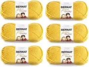 Bernat 161128-28607 Softee Chunky Yarn - Glowing Gold