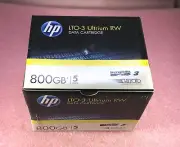 HP C7973A LTO-3 ULTRIUM RW DATA CARTRIDGE 800GB 5 PACK - NOS - STILL SEALED