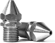 2 Pieces Stainless Steel Pressure Washer Sewer Jet Nozzle - 1/4'' Quick Coupler