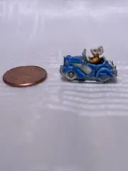 Zadar #124B Cool Little Car, American Bantam-Mouse 2006, Height 3/4"Blue-Yellow