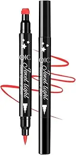 Loodgao Long Lasting Double Head Eyeliner Pen Ultra Fine Brush Waterproof Intense Color Professional Smudge Proof Makeup Type G One Size