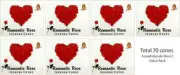 Romantic Rose Incense Cones x 70 cones (HANDMADE) KAMINI