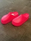 CROCS Dylan Platform Clog Slide Mule Pink Womens 7 Mens 5 209869-6ZQ B3