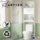 Artiss Bathroom Cabinet Over the Toilet Storage Organiser Laundry Shelf AU