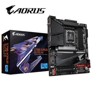 技嘉 Z790 AORUS ELITE AX 主機板 + Intel i5-14400F 中央處理器