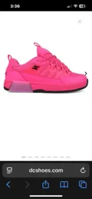 DC Lucien Clarke Pro Shoe Lucent Shock Size 12