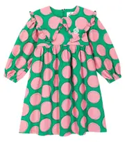 [Jellymallow] Jellymallow Polka-dot cotton dress Y 8 multicoloured