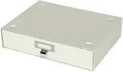 [DULTON] Chest Drawer, Stackable Drawer, Horizontal Ivory, Careful Steel Storage, Height 2.9 inches (73 mm), Width 12.6 inches (320 mm), Depth 9.4 inches (240 mm), 121-376IV