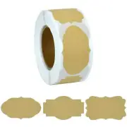 300 Pcs Jar Labels Gift Tags Stickers Spice Self-Adhesive Bottle Stickers
