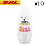 Rexona Women Advanced Brightening Roll On Deodorant Japanese Sakura 50ml x10