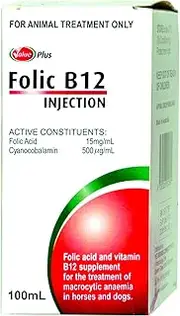 Value Plus Folic B12 Injection, 100 ml