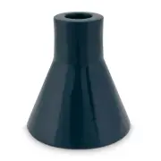 VTWonen Dark Blue Shiny Metal 8.5cm Candle Holder
