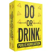 Do or Drink Public Humiliation Wasted Activity Tabletop Fun Play Party Game