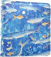 Cartoon Barracuda Cream Blue Photo Book Album Self Adhesive Pages 10 pcs 2x3'' Photos libro de recuerdos para