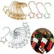 80 Pack Christmas Wreath Hooks for Christmas Tree Hanging Pendant Ornament Hooks